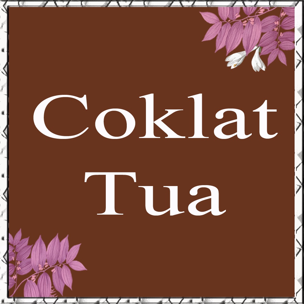 Hijab Segiempat Bella Pom Pom Warna Terlengkap / Kerudung Segiempat Pom-pom warna telengkap / Jilbab Segiempat Pompom warna telengkap / Jilbab Hijab Kerudung Segiempat Terbaru Trend Produk Terbaik Warna Terlengkap-Coklat tua