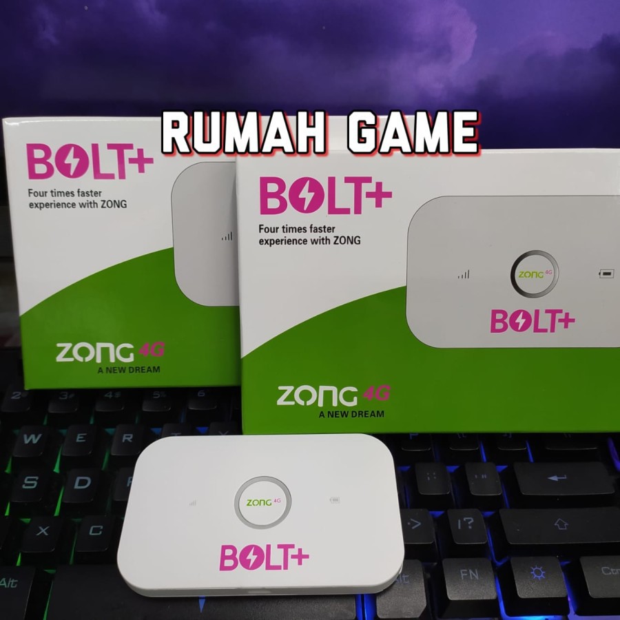 Mifi Modem Wifi BOLT+ Zong 4G Unlock All Operator GSM