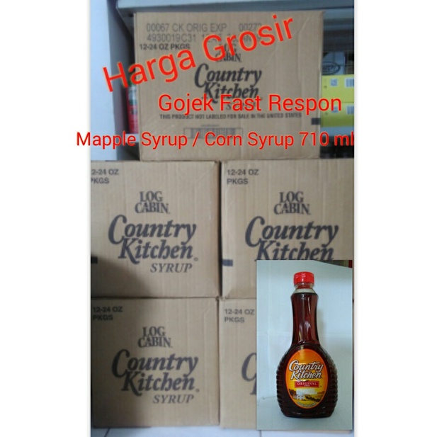 

Mapple Syrup Country Kitchen Original 710 ml / Corn Syrup