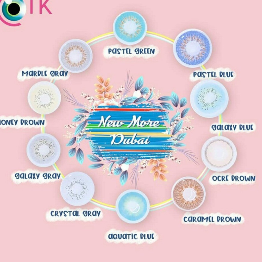 Softlens New More Dubai DIA 14.50mm NORMAL / Soflens Softlens CTK Lensa Kontak-2