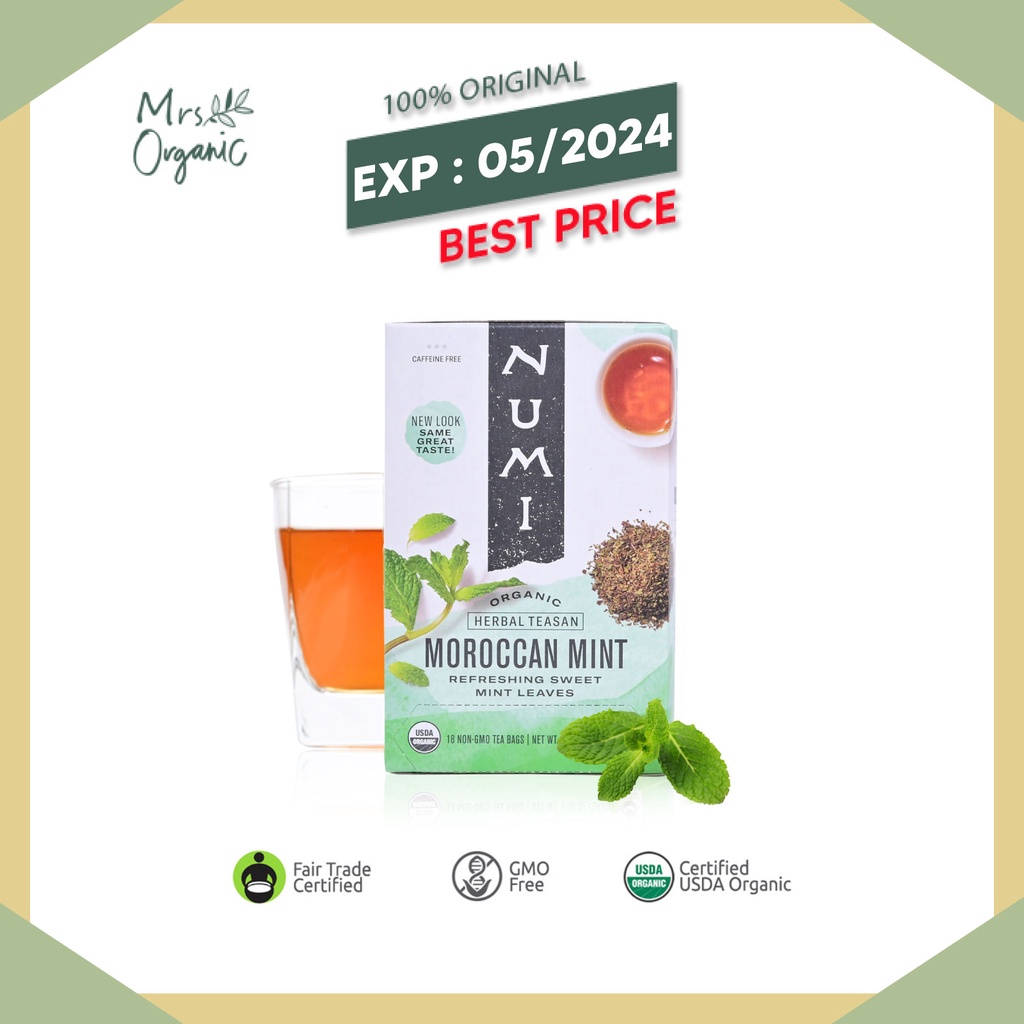 

NUMI - Organic Moroccan Mint Tea - 39.6g