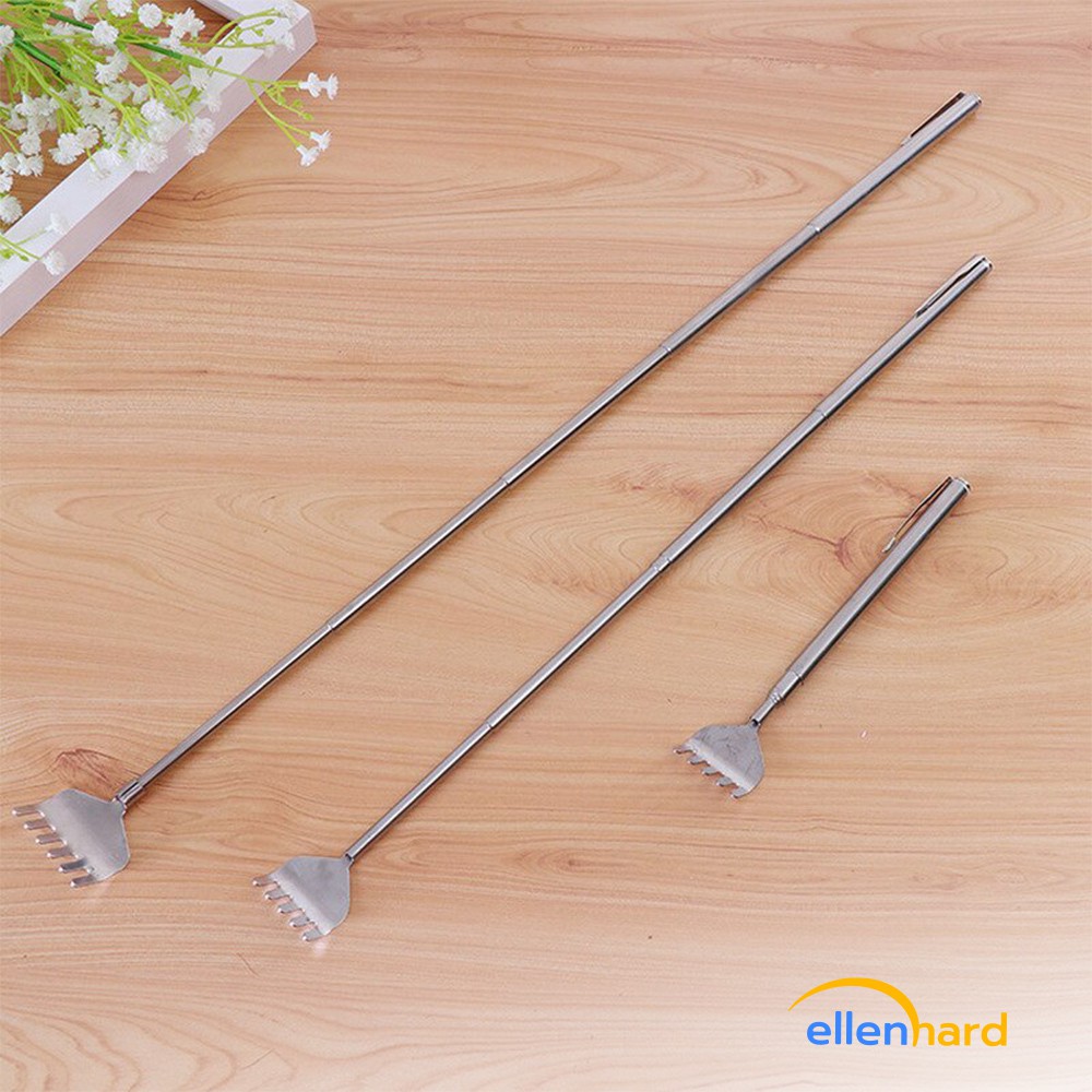 Penggaruk Punggung Gatal Garukan Badan Bisa Panjang Pendek Extendable Telescopic Stainless Steel