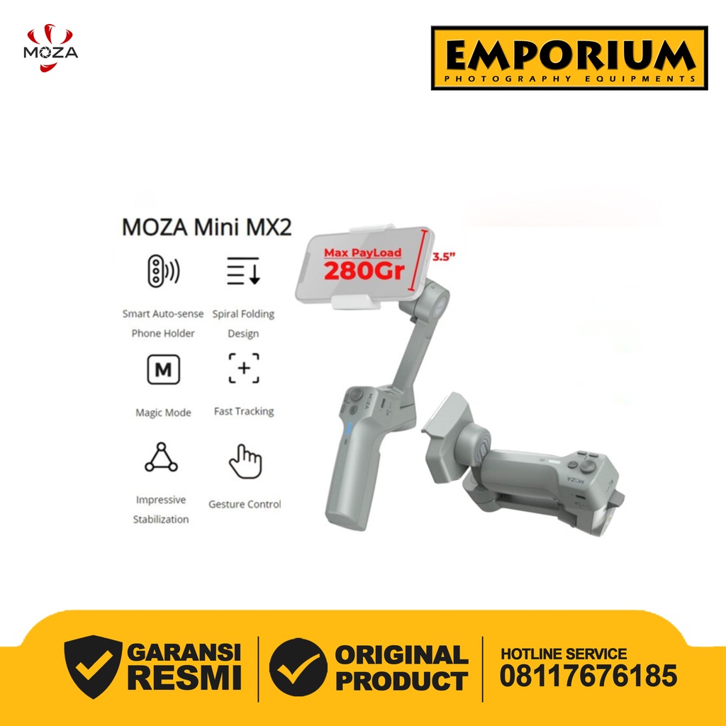 Moza Mini MX2 Gimbal for Smartphone