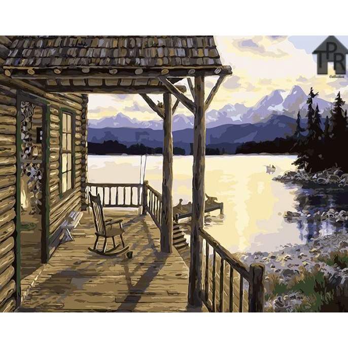 

Diy - Set Melukis / Painting By Number Kit - Villages 40X50Cm. Part-1