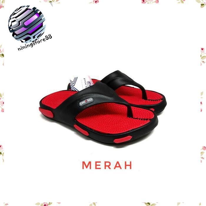 Sandal sendal pria PORTO IRSOE Kesehatan original awet SL39