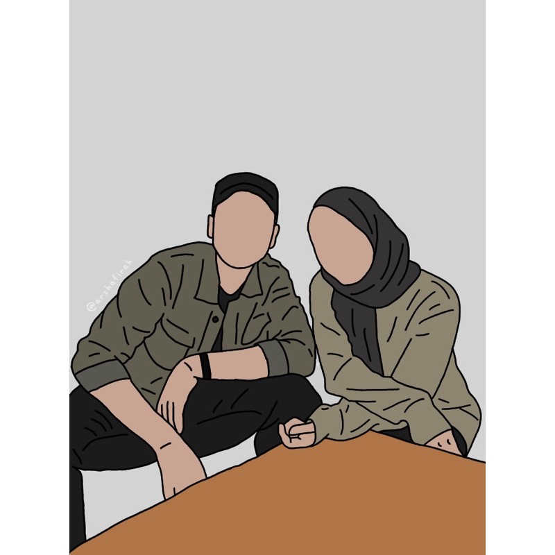 Jasa Ilustrasi - Ilustrasi Line Art