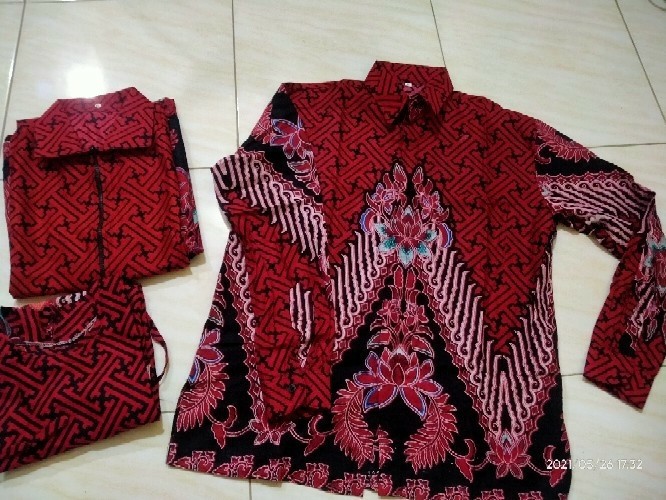 Batik Couple Keluarga Terlaris Murah Baju Sarimbit Tunik Cople Set Anak Cowo Cewe Modern
