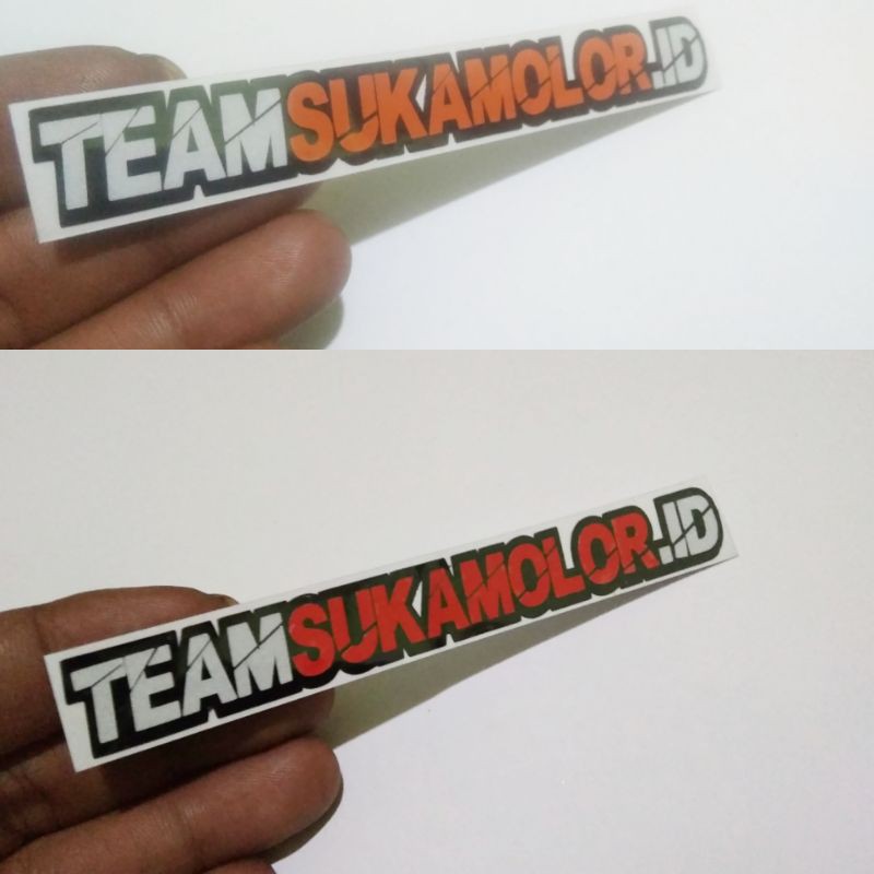 STICKER TEAM SUKAMOLOR.ID