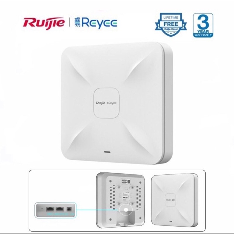 Ruijie Reyee RG-RAP2200F AC1300 Dual Band Ceiling Access Point