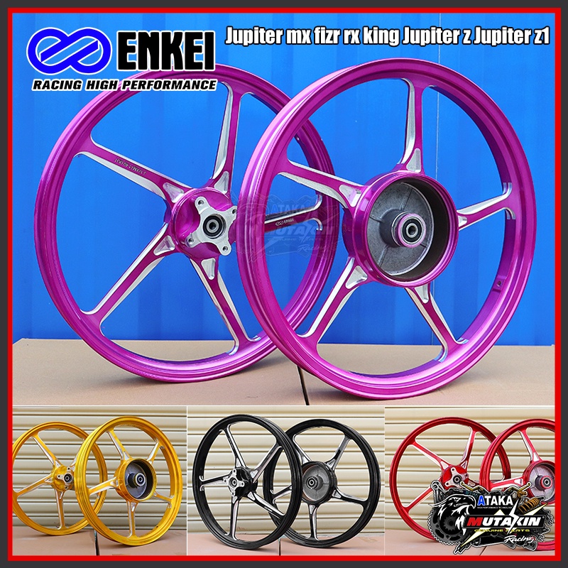 Neo ENKEI MUTAKIN racing pelek CNC VELG AK55 chrome ring 17 PNP F1ZR fizr jupiter mx old jupiter