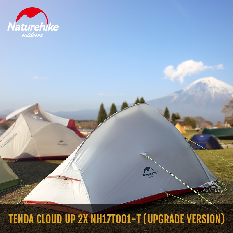 REJECT 2 - TENDA CLOUD UP 2X 20D NATUREHIKE NH17T001-T UPGRADE VERSION