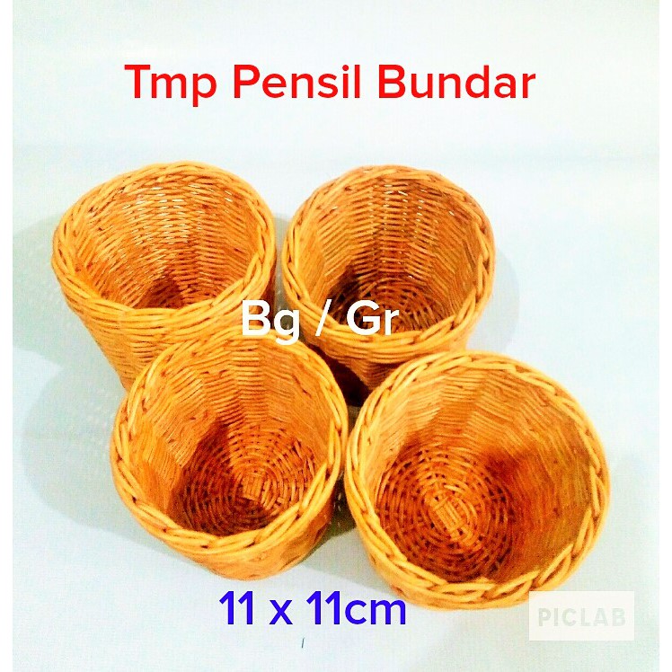 

Tempat Pensil Bulat Unik