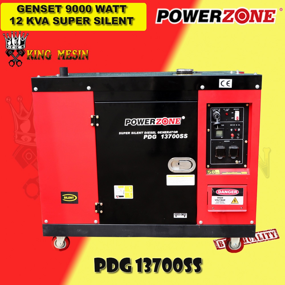 GENSET SUPER SILENT PDG 13700SS