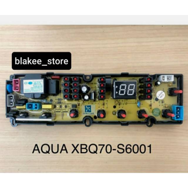 MODUL PCB MESIN CUCI  SANYO / AQUA HIJAB SERIES  AQW89  AQW99XTF part kode S 6001