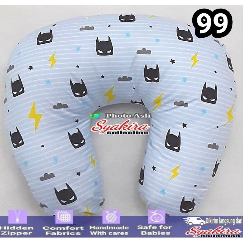 Bantal Menyusui Nursing Pillows Bantal + Sarung Risleting