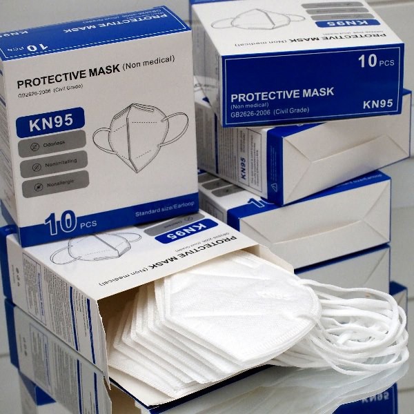 Masker KN95 1 BOX ISI 10 N95 Duckbill Korea Warna Dewasa Medis non Hijab