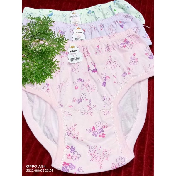 celana dalam wanita Dewasa PMR motif.3 pcs/6 pcs