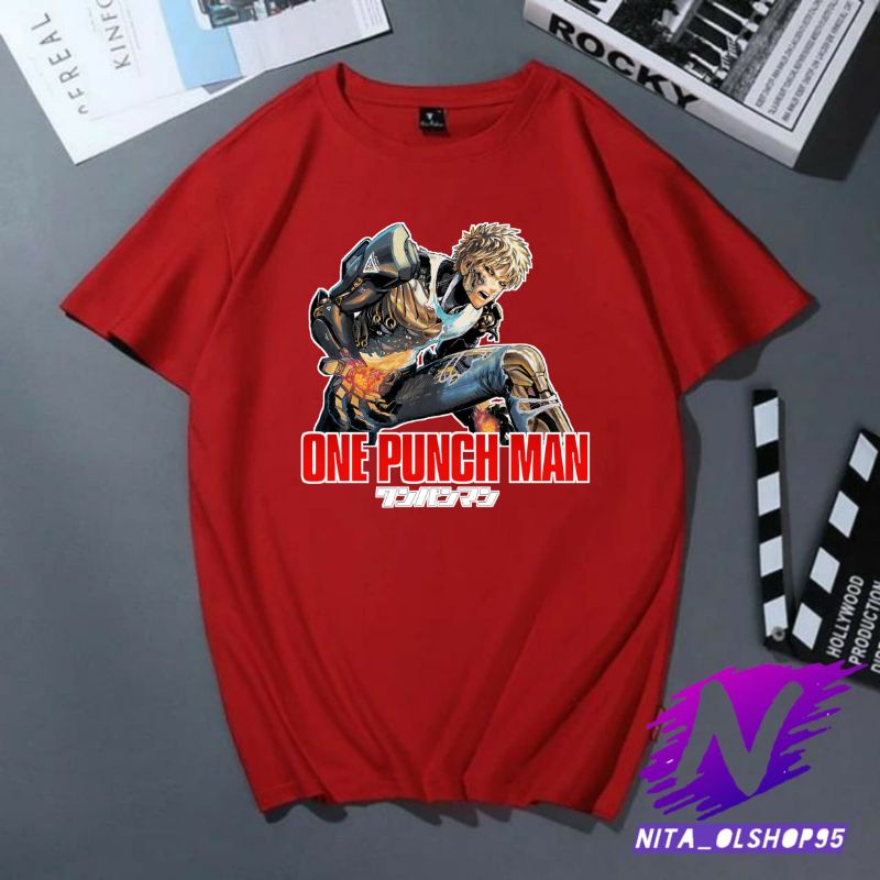 baju anak kaos anak genos one punch man kaos anak anime genos