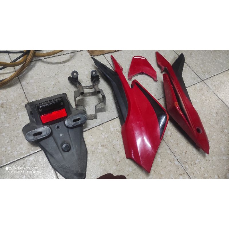 Body belakang Set Spakbor Ori Copotan CBR K45A 2014-2015