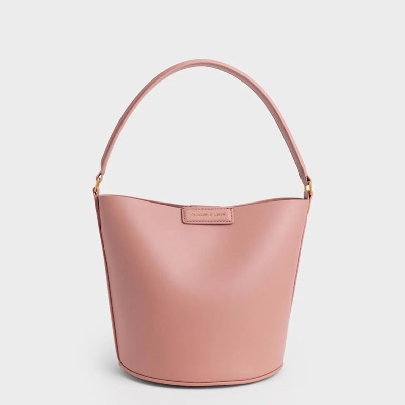 C Flora Cylindrical Bucket Bag