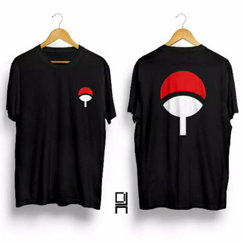 Baju Kaos Anime Naruto lambang uciha