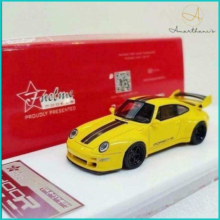 Ac - Fuelme 1/64 Porsche Gunther Werks 400R (993) Hornet Yellow