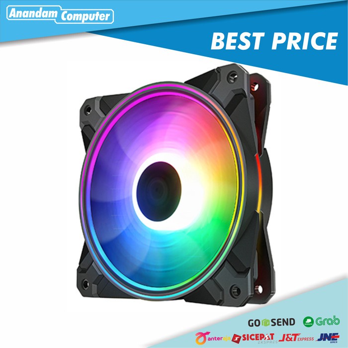 DEEPCOOL CF120 PLUS - 3 Fan A-RGB Fan