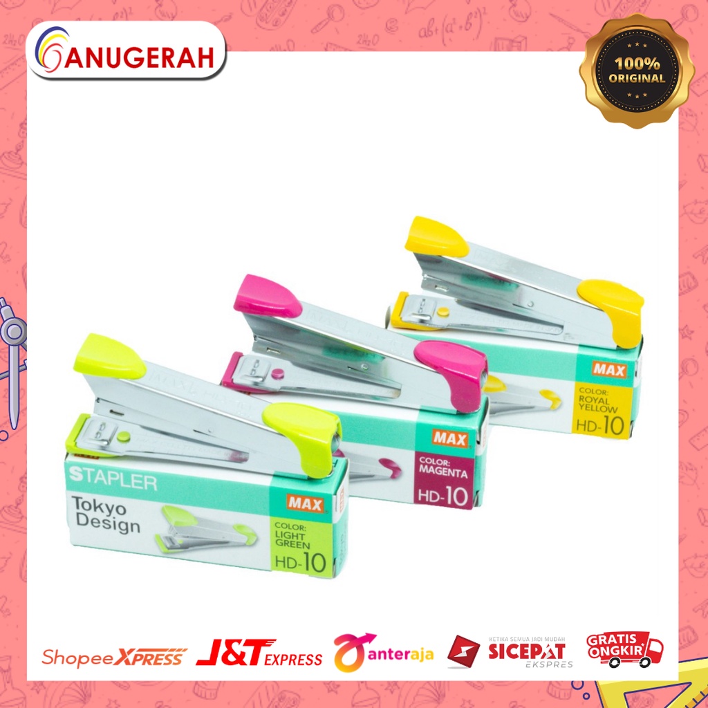 

MAX HD-10 STAPLER KECIL