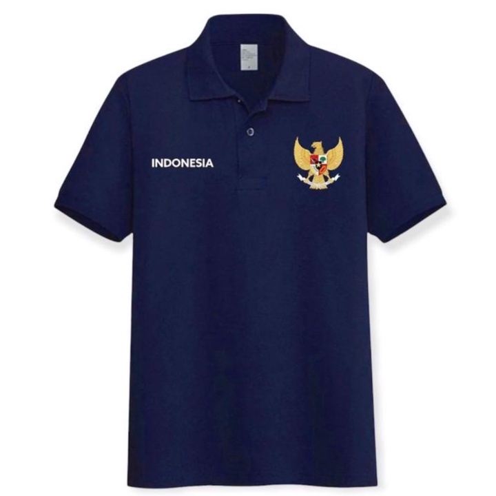 KAOS POLO SHIRT SERI GARUDA /KAOS KERAH GARUDA DEWASA