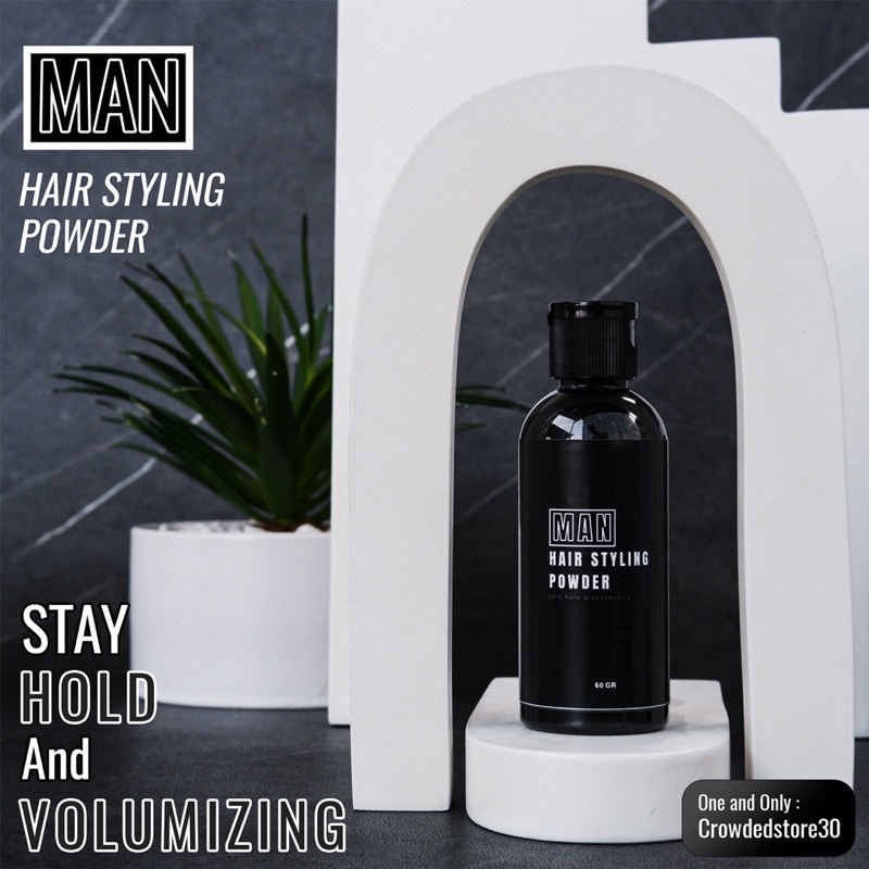 Man Hair Powder Extra Aloe Vera Hair Styling Powder 100% Original