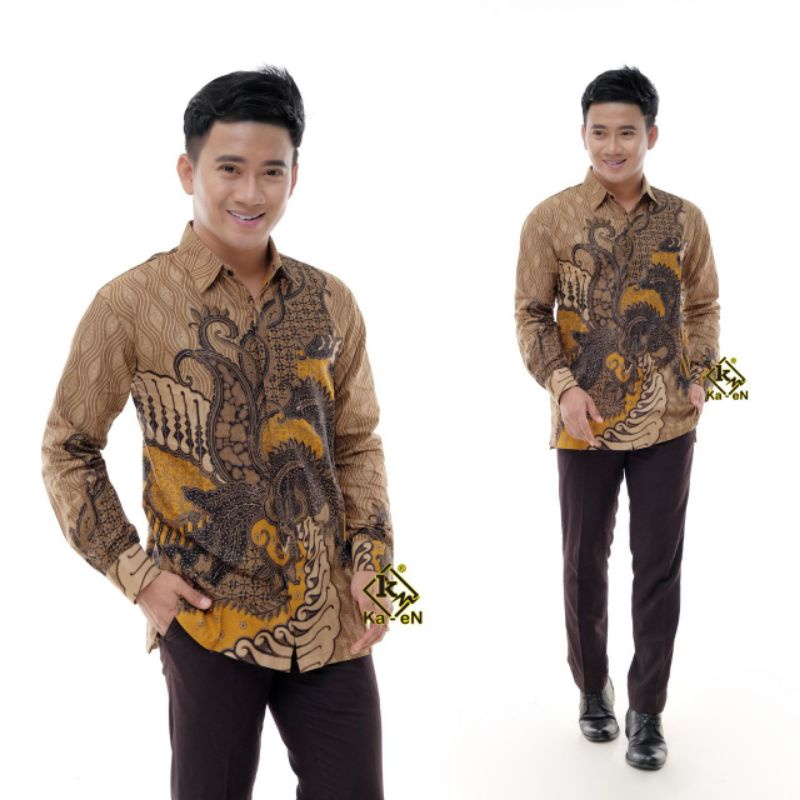 Batik Couple Modern Baju Batik Wanita Lengan Panjang Atasan Batik Kerja Wanita Blouse Batik Tunik Batik Kantor Seragam Batik M L XL XXL