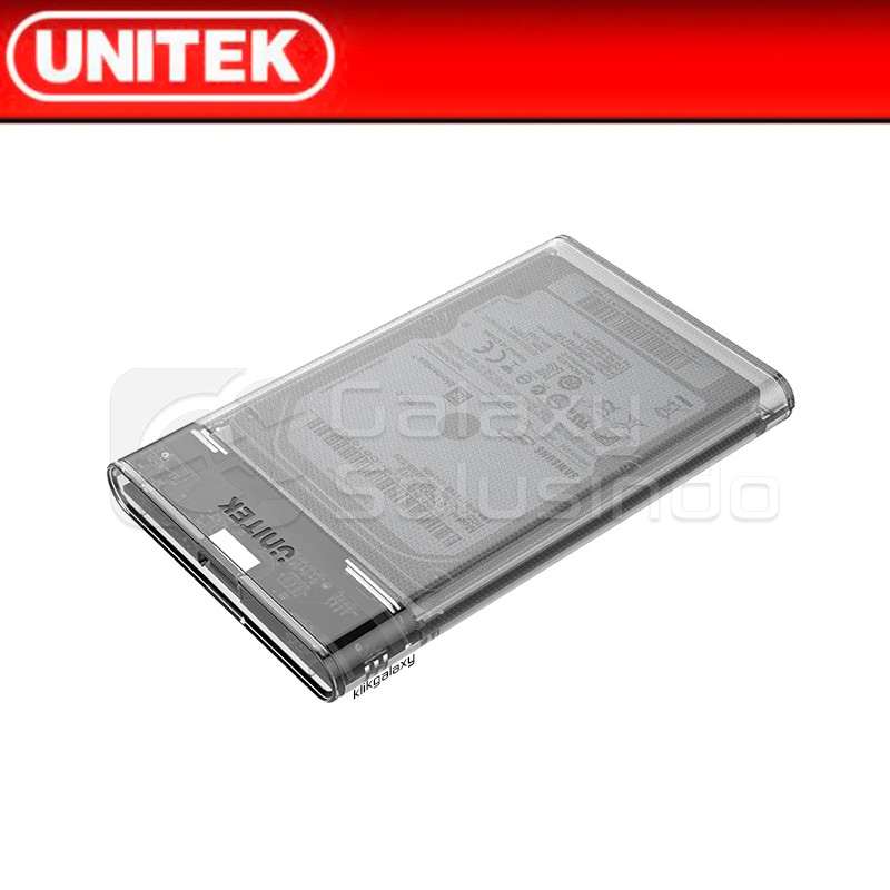 UNITEK S1103A DiskGuard Limpid R SATA III 2.5 HDD/SSD Hard Disk Enclosure