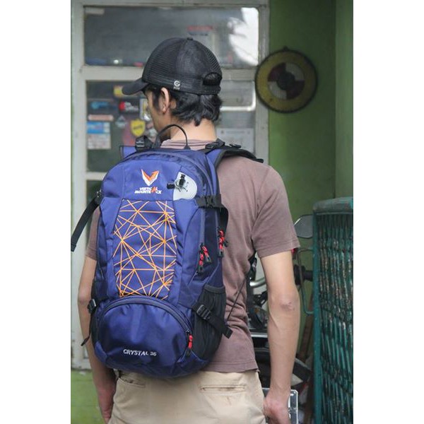 Tas Ransel LAPTOP Pria Wanita BERGARANSI Cocok Untuk Traveling 35 liter backpack