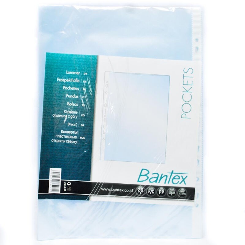 

BANTEX POCKET 2044 FOLIO 0.06MM