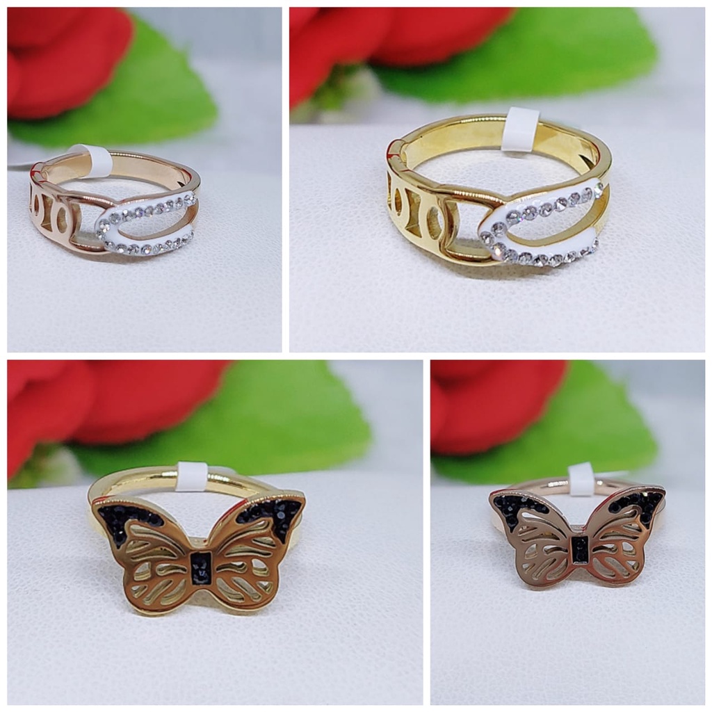 Cincin Titanium terbaru T008-T011