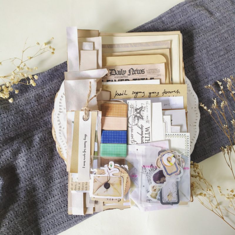 

Journal Kit, Big Old Vintage Papers Bundle