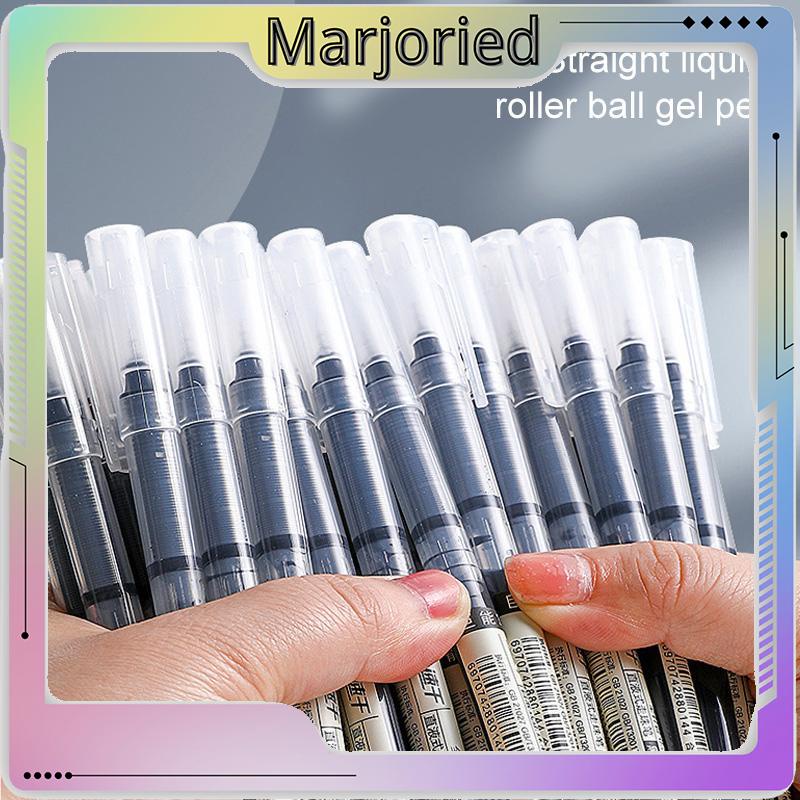 Pulpen Tinta Gel 0.5mm Ujung Lurus Untuk Pelajar / Kantor-MJD