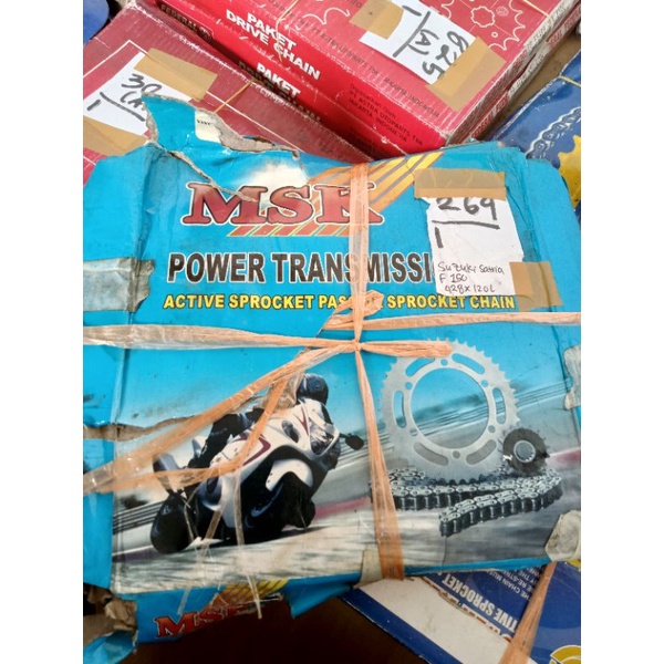 MSK GEAR SET SUZUKI SATRIA F150 #428x120 14x43