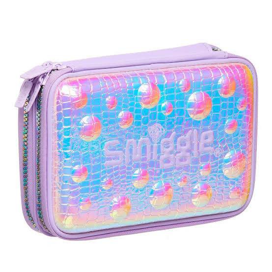 Smiggle pencilcase Hardtop Double Up Pizazz