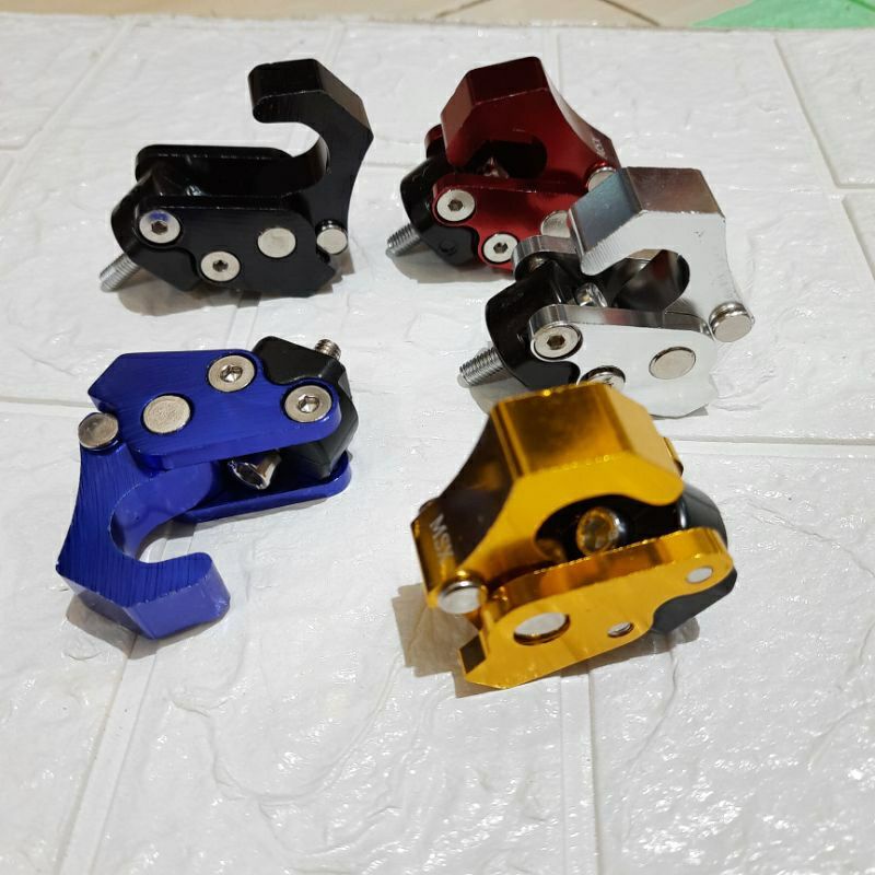 Gantungan Barang Motor CNC model Robot Variasi Universal Matic &amp; bebek