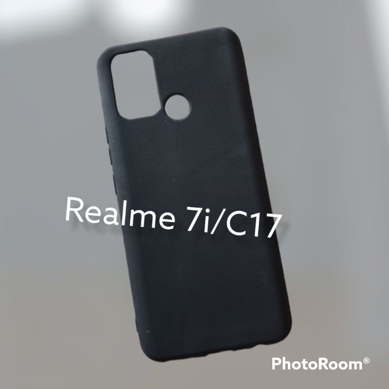 BLACKMATTE REALME 7I / SOFTCASE REALME 7I / SOFTCASE REALME / CASE REALME 7I   C17/ PROMO BELI 100 P