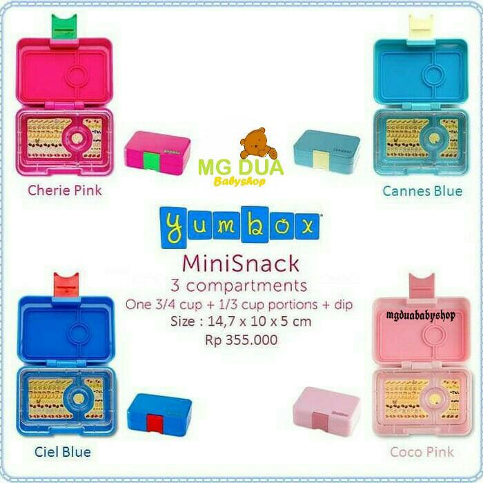 

Yumbox MiniSnack - Kotak Bekal Makan