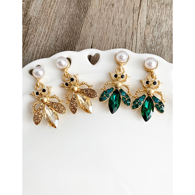 LRC Anting Tusuk Fashion Alloy Stud Earrings F71067
