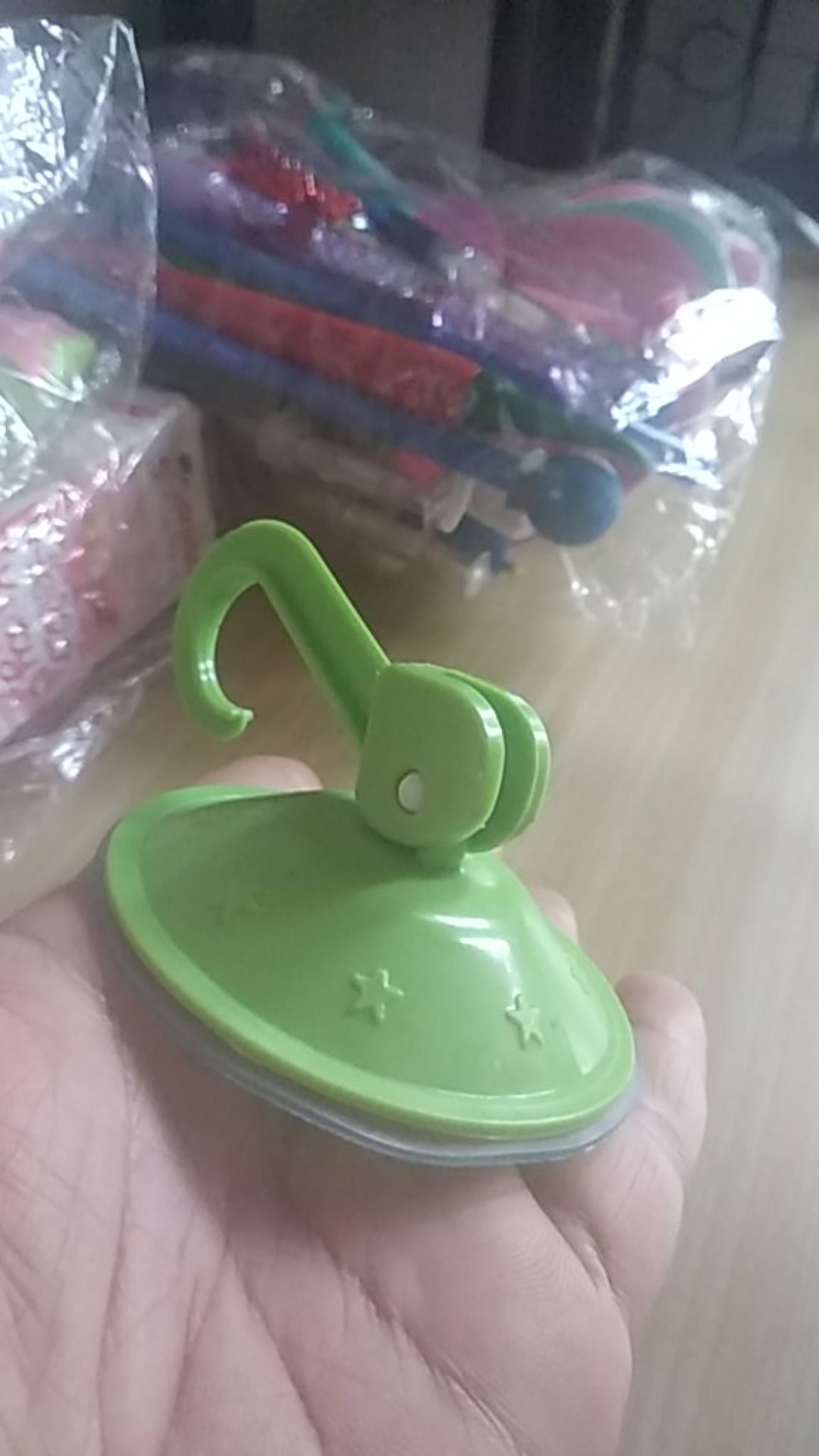 Plazashop♨ Cod Gk49 Gantung Vacum / Hook Gantungan Kait Handuk Baju Tanpa Paku Tembok Murah Import