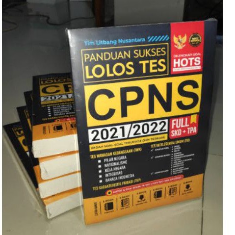 Buku Cpns Panduan Sukses Lolos Tes Cpns 2021 2022 Shopee Indonesia