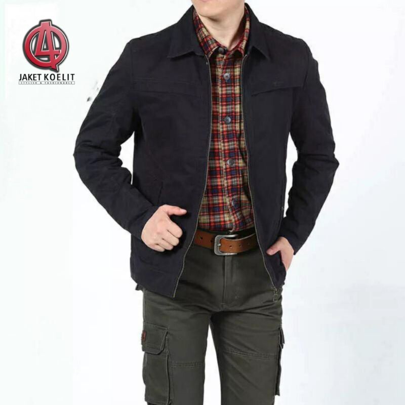 jaket kain katun /jaket casual /jaket fashion pria