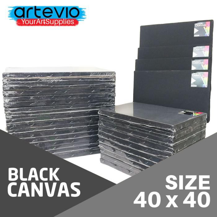 

Lukisan / Kanvas Lukis Hitam Uk.40x40 Bisa cod