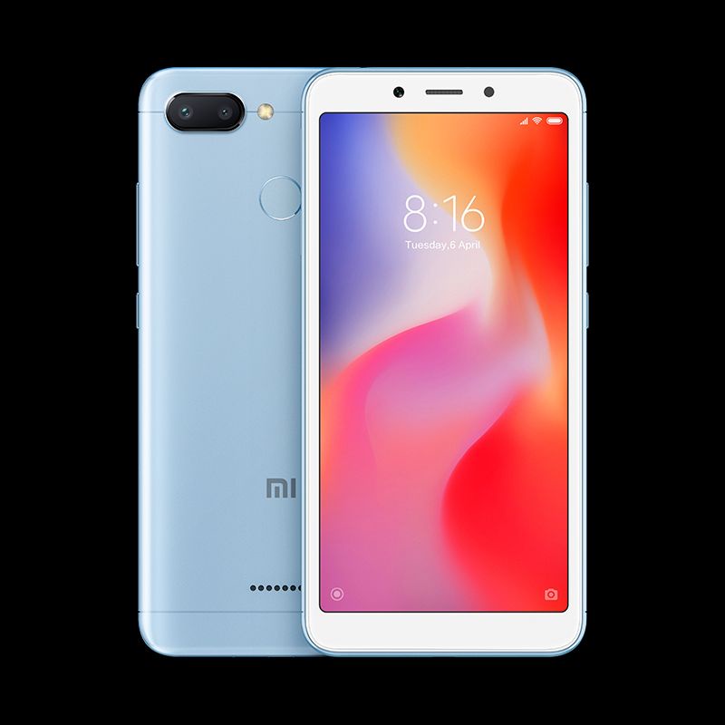 Xiaomi Redmi 6 32GB 64GB HP Handphone Smartphone RAM ROM 3/32 4/64 - 3/32GB, Gold
