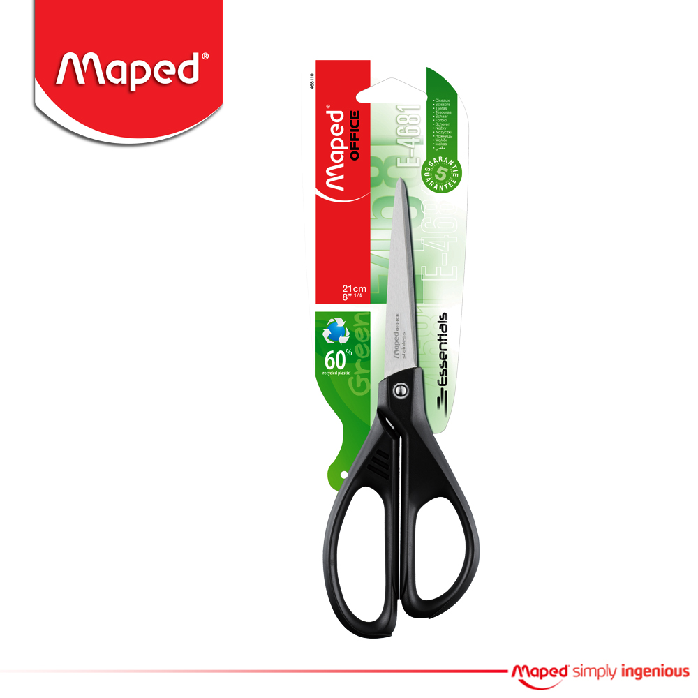 

Maped Gunting Essentials Green 21 cm