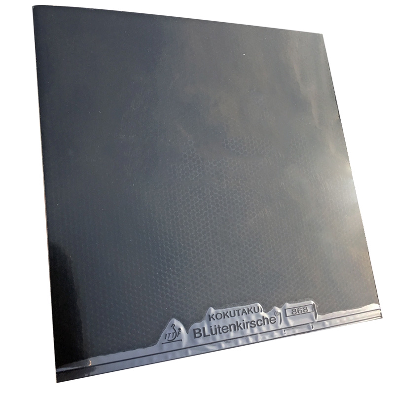 Ittf KOKUTAKU 868 bat Tenis Meja / Ping Pong Bahan Karet Warna Merah / Hitam